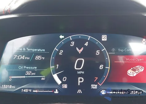 2023 Chevrolet Corvette Stingray Rwd 2Lt from USA, damaged, VIN 1G1YB2D45P5110554